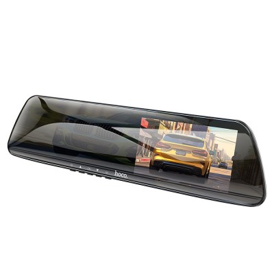 HOCO car camera / driving recorder on the mirror + with DV4 rearview camera