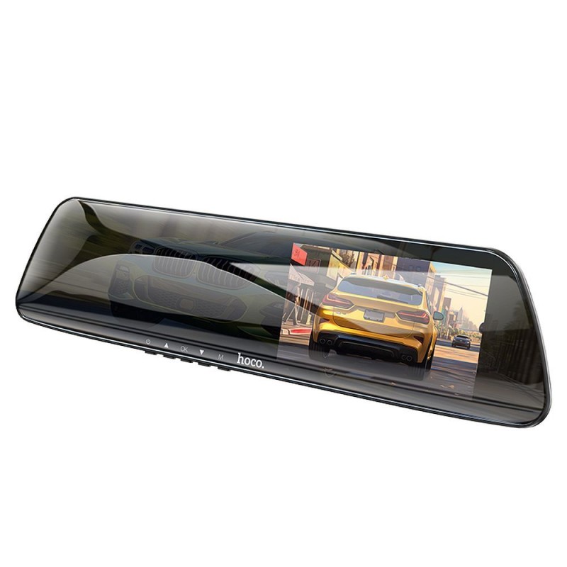 HOCO car camera / driving recorder on the mirror + with DV4 rearview camera