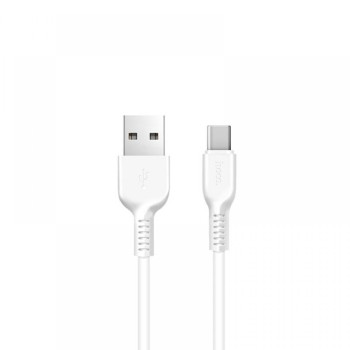 HOCO X20 Flash καλώδιο TYPE-C Φόρτισης & Data 3m, White