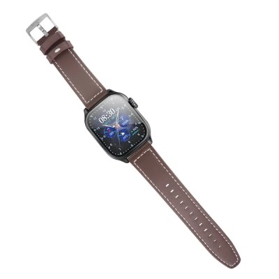 Hoco Y17 Smartwatch IP67 IPS Οθόνη 2.03" 300mAh V5.0 με Δυνατότητα Κλήσεων Μαύρο
