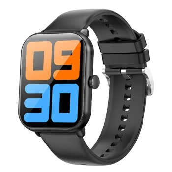 Hoco Y3 Pro Smartwatch IP67 Screen 1.95" 350mAh v5.1 με Δυνατότητα Κλήσεων Silicon Band Μαύρο