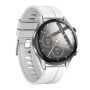 Hoco Y7 Pro Smartwatch 1.39" Bluetooth v5.0 240mAh IP67 με Δυνατότητα Κλήσεων Silicon Band Ασημί