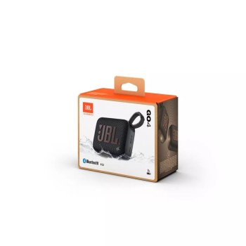 JBL GO4, Portable Bluetooth Speaker, Water/Dust proof IP67, (Black)