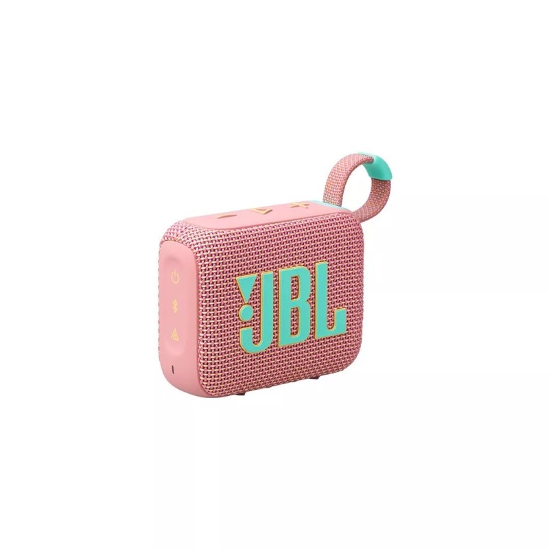 JBL GO4, Portable Bluetooth Speaker, Water/Dust proof IP67, (Pink)