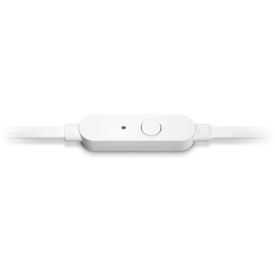 JBL T110, InEar Universal Headphones 1-button Mic/Remote (White)
