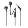 JBL T205, InEar Universal Headphones 1-button Mic/Remote (Black)