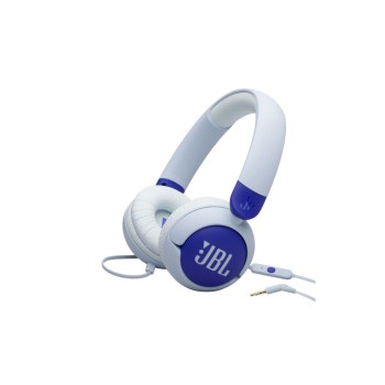 JBL Junior 320, On-Ear Kids Headphones, Safe Sound, (Blue)