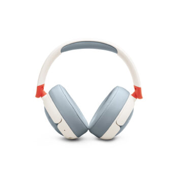 JBL Junior 470NC, Over-Ear Bluetooth Kids Headphones, ANC, Safe Sound, (White)