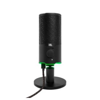 JBL Quantum Stream, Dual Condenser Microphone, USB, RGB, (Black)