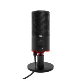 JBL Quantum Stream, Dual Condenser Microphone, USB, RGB, (Black)