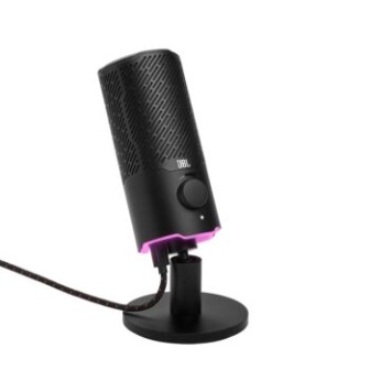 JBL Quantum Stream, Dual Condenser Microphone, USB, RGB, (Black)