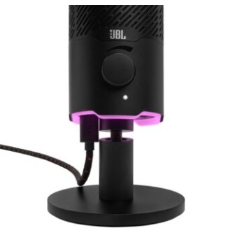 JBL Quantum Stream, Dual Condenser Microphone, USB, RGB, (Black)