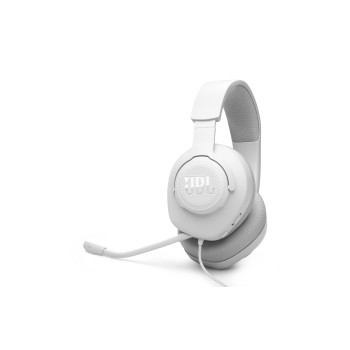JBL Quantum 100M2, Over-Ear Wired Gaming Headset (White)