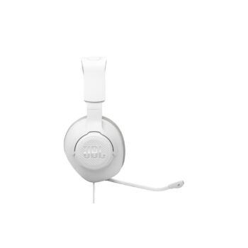 JBL Quantum 100M2, Over-Ear Wired Gaming Headset (White)