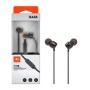 JBL T110, InEar Universal Headphones 1-button Mic/Remote (Black)