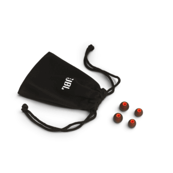 JBL T210E, InEar Universal Headphones 1-button Mic/Remote (Black)