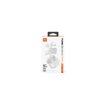 JBL Tune Beam 2, True Wireless In-Ear Headphones, ANC, Spatial, IP54, (White)