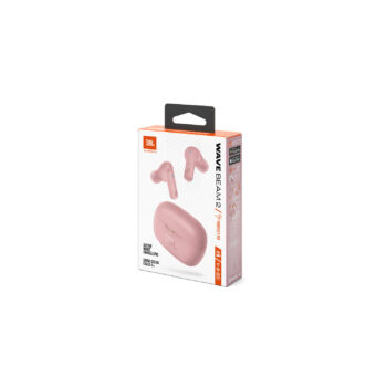 JBL Wave Beam 2, True Wireless In-Ear Headphones, ANC, IP54, (Pink)