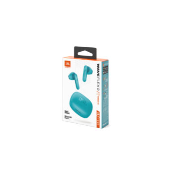 JBL Wave Flex 2, True Wireless Ear-Buds Headphones, Smart Ambient, IP54, (Blue)