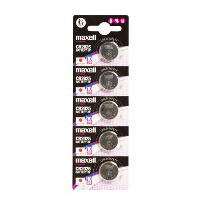 Maxell Lithium Coin CR2025 5BL