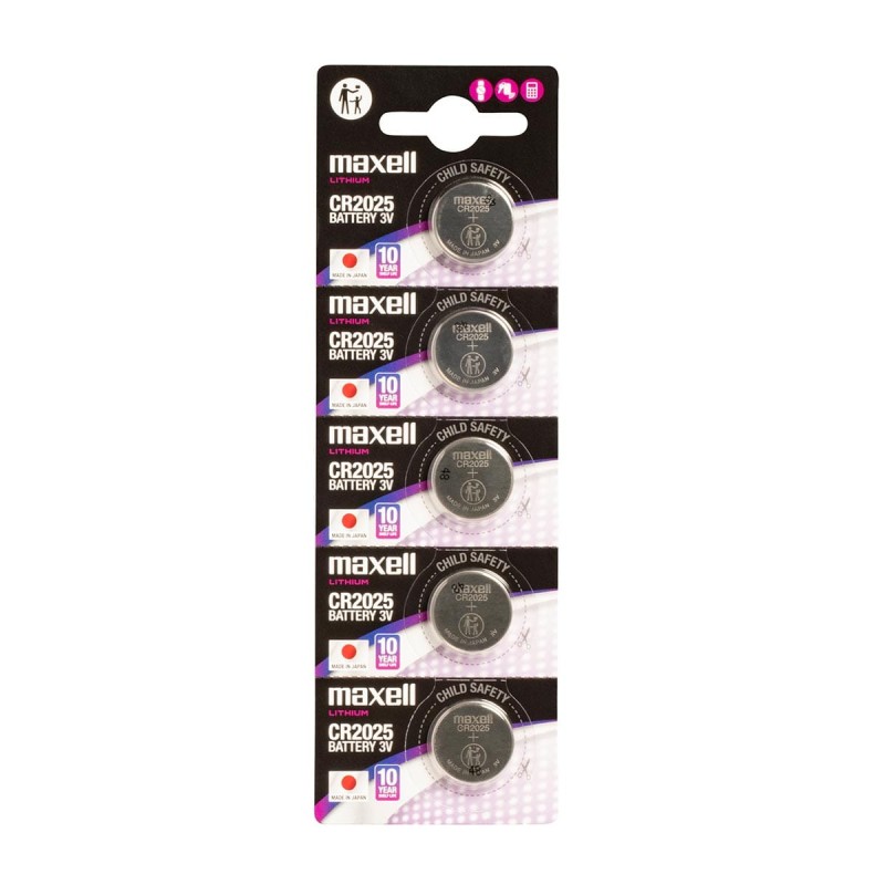 Maxell Lithium Coin CR2025 5BL