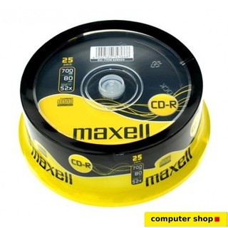 Maxell CD-R 700mb 52x (25 TUB)