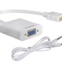 DeTech Μετατροπέας HDMI σε VGA + Καλώδιο Ήχου, No brand, Λευκο - 18254