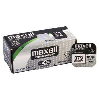 Maxell Mini Silver Battery 379/SR 521 SW/G0