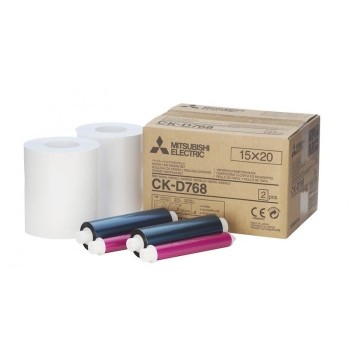 Mitsubishi CK-D 768 15x20 cm 2x 200 Prints
