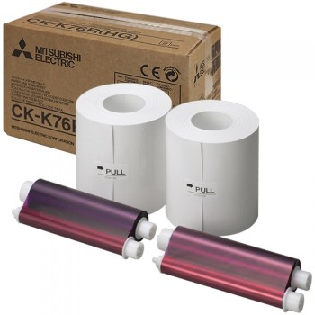 Mitsubishi CK-K 76 R HG 10x15/15x20 cm 640/320 Prints
