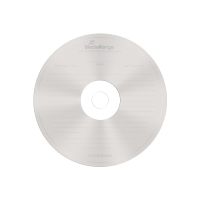MediaRange Audio CD-R 80' 700MB 12x Cake Box x 25 (MR223)