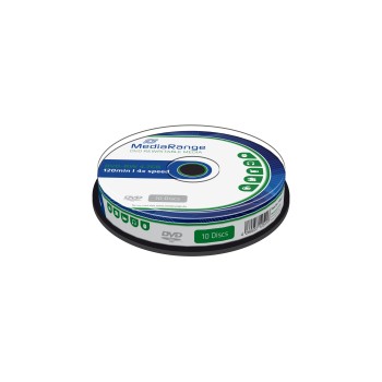 MediaRange DVD-RW 120' 4.7GB 4x Rewritable Cake Box x 10 (MR450)