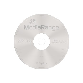 MediaRange DVD+R Dual Layer 240' 8.5GB 8x Slimcase Pack x 5 (MR465)