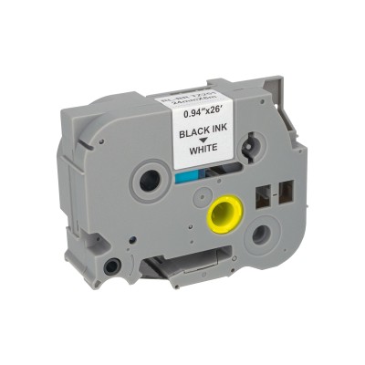 Mediarange Πλαστική Ταινία Ετικετογράφου (Brother TZ-251/TZe-251) 24 mm x 8 m (Μαύρα Γράμματα σε Λευκό Φόντο) (MRBTZ251)