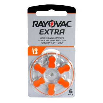 RAYOVAC EXTRA ADVANCED 13 MF HEARING AID BATTERIES