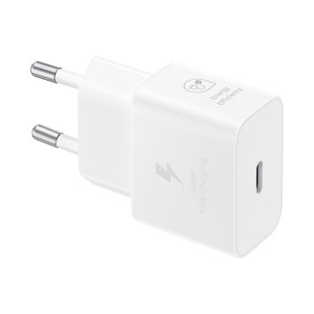 Samsung Φορτιστής Χωρίς Καλώδιο USB-C 25W Λευκός (EP-T2510NWEGEU)