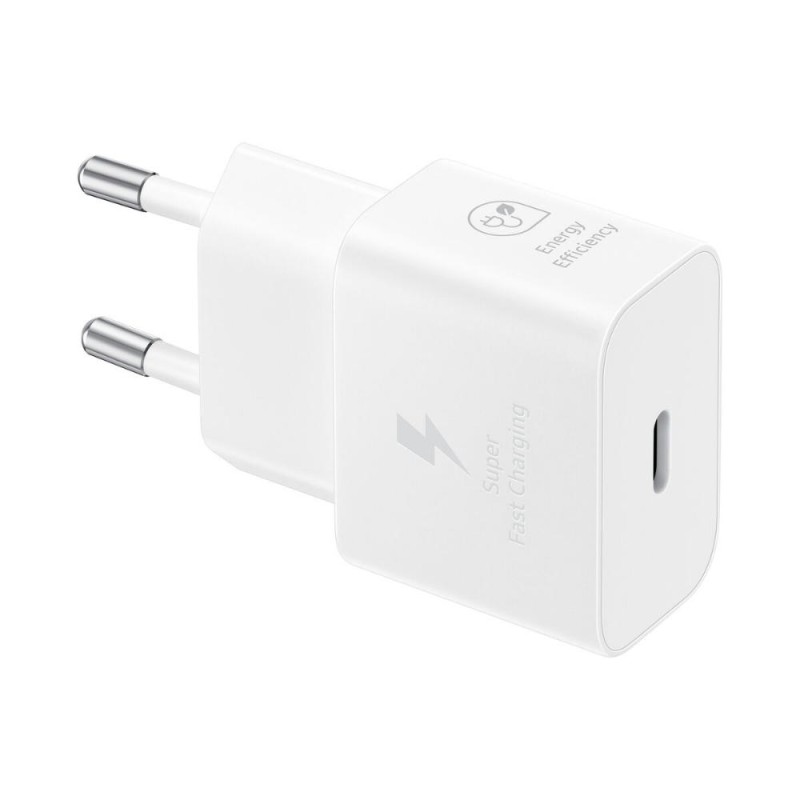 Samsung Φορτιστής Χωρίς Καλώδιο USB-C 25W Λευκός (EP-T2510NWEGEU)