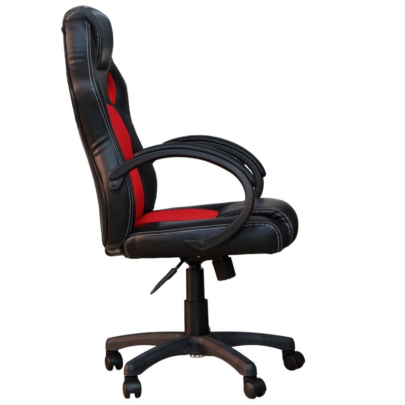 Spacer Gaming chair imitation leather & textile material (SPCH-CHAMP-RED)