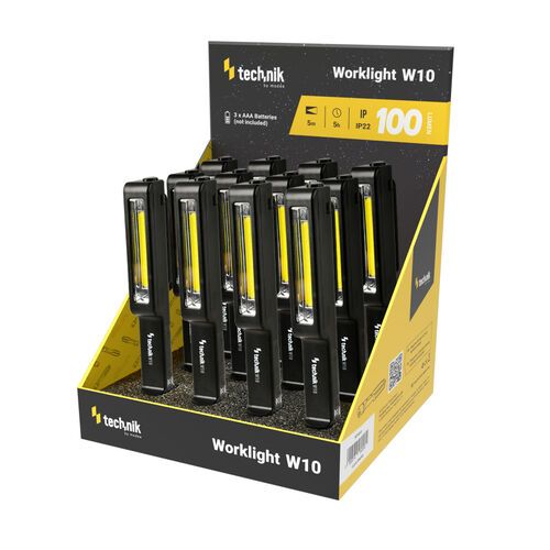 Technik Φακοί W10 COB 100lm 12 τμχ. (3xAAA/δεν περιλαμβάνονται)