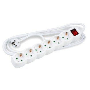 Technik Πολύπριζο 6 θέσεων 3x1,5mm 3m με Διακόπτη