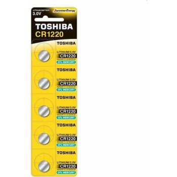 Toshiba Lithium Button Cell CR1220 3V 5BL