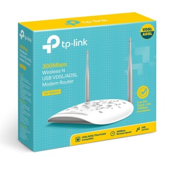 TP-LINK TD-W9970 300MBPS WIRELESS N USB VDSL2 PSTN MODEM ROUTER
