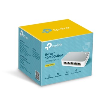 TP-LINK TL-SF1005D 5-PORT UNMANAGED 10/100M DESKTOP SWITCH