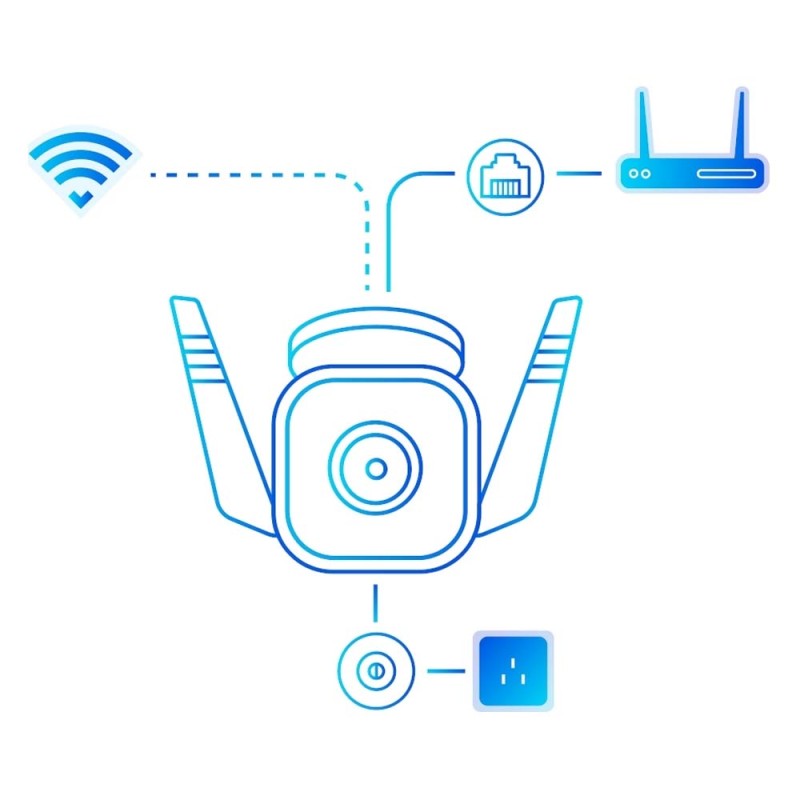 TP-LINK Outdoor Security Wi-Fi Camera Tapo C310 v1