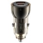 XO Car Charger CC60 60W 1x USB 1x USB-C Black