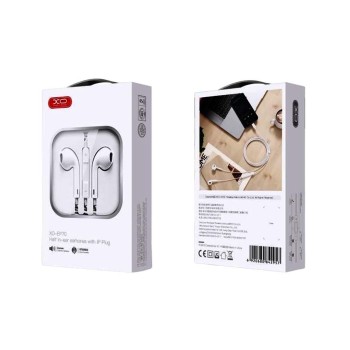 XO EP70 ORIGINAL SERIES CRACKED LIGHTNING DIGITAL CALL EARPHONES NOT BLUETOOTH