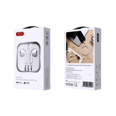 XO EP70 ORIGINAL SERIES CRACKED LIGHTNING DIGITAL CALL EARPHONES NOT BLUETOOTH