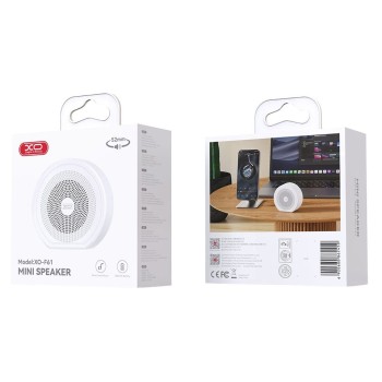 XO F61 Bluetooth Speaker white 3W
