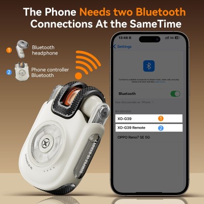 XO G39 Ασύρματα Earbuds & Τηλεχειριστήριο TWS