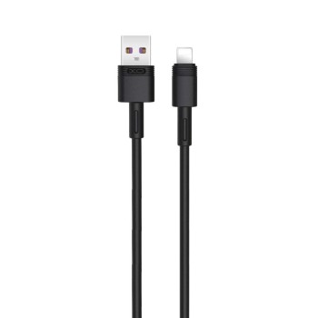 XO cable NB-Q166 USB - Lightning 1.0 m 5A black